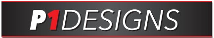 P1 Designs logo